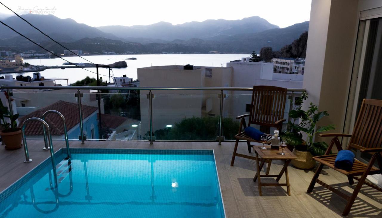 Sunset Brand New Luxury Apt With Pool & Sea View Karpathos Town  Exterior photo